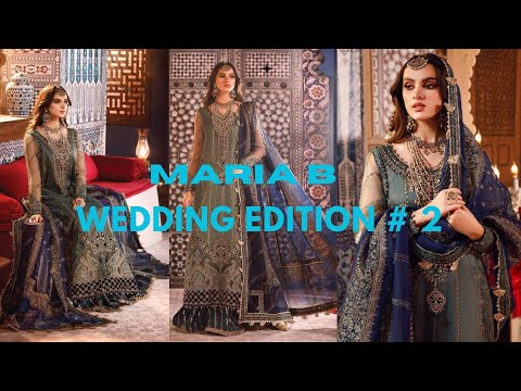 Wedding Collection New Trends | Maria B Wedding Edition # 2 - YouTube