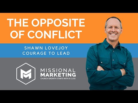 What is the opposite of conflict?