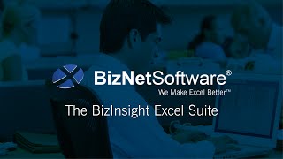 The BizNet Excel Analytics Suite