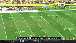 Brenden Schooler Fumble Recovery | Patriots vs Steelers