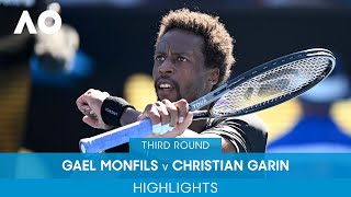 Gael Monfils v Christian Garin Highlights (3R) | Australian Open 2022