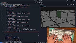 ASMR Programming - Minecraft in Terminal - No Talking