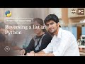 Python Interview Question | Reversing a List in Python | Perfect eLearning