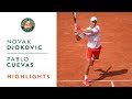 Novak Djokovic vs Pablo Cuevas - Round 2 Highlights I Roland-Garros 2021