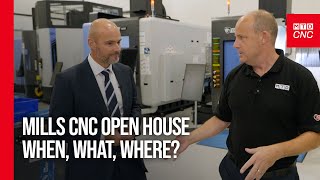 Mills CNC Open House next week - Paul speaks with Tony Dale