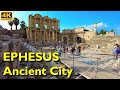 Ephesus Ancient City Walking Tour 4K UHD | UNESCO World Heritage