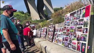 VI homenaje a Periko Solabarria junto a su mural del Puente Rontegi