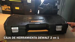 Caja de herramienta DeWalt 2 en 1