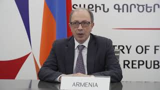 ՀՀ ԱԳ նախարար Արա Այվազյանի ելույթը ՄԱԿ ՄԻԽ 46-րդ նստաշրջանի բարձր մակարդակով առցանց հանդիպմանը