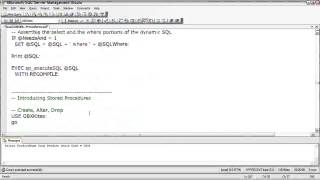 6 Developing Dynamic SQL