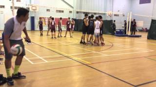 ISHCMC Sr. Boys Volleyball SISAC Game 1 2014