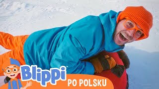 Zabawa w śniegu | Blippi po polsku | Nauka i zabawa dla dzieci