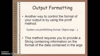 ICS4U0 - Lesson 14 - Input/Output