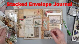 STACKED ENVELOPE JOURNAL ~ FILLIN POCKETS ~ #estagalongtuesday