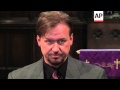 A United Methodist Church pastor who was defrocked for officiating at the gay wedding of his son say