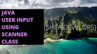 Beginner Java Project on User Input Using Scanner Class