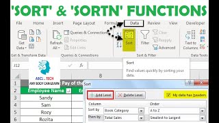 70 - #SORT and #SORTN Function