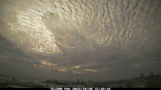 朝焼け10.20タイムラプス2023年10月20日 沖縄県 那覇市 Time Lapse Okinawa Naha　＃雲の動き