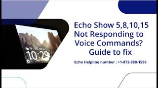 Fix it Amazon Echo Show 5,8,10,15 not responding to voice commands?