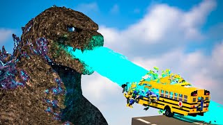 Cars vs Godzilla | Teardown