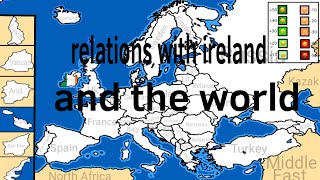 relations with ireland 🇮🇪 and the world 🌎