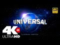 Universal Pictures: 100th Anniversary  - Intro|Logo: New Version (2020) 4K 60fps  HDR