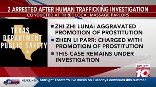 DPS: 2 arrested after joint human trafficking investigation in Randall County