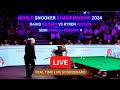 David Gilbert Vs Kyren Wilson LIVE Score UPDATE 2024 World Snooker Championship Semi Final Session 4