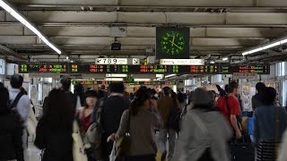 惜別 JR広島駅旧跨線橋 最終日 (2014.11.1)