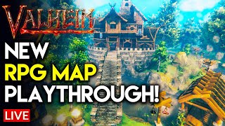 Valheim NEW RPG Map Playthrough!