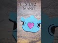 【bts】bt21 mangを折り紙で折ってみた！【bts】i folded bt21 mang with origami paper