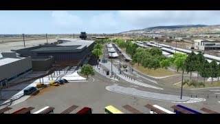 P3Dv4 - Landing at Almería Airport Spain: EZY A319