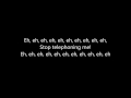 LadyGaga - Telephone ft. Beyoncé Remake With Lyrics/No Vocal