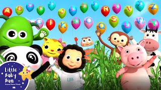 ABCs Jumping + More Nursery Rhymes & Kids Songs - ABCs and 123s | Learn with Little Baby Bum