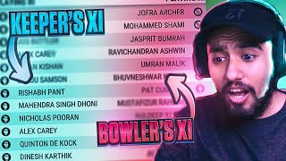 MS DHONI's Keepers XI vs BUMRAH's Bowlers XI | Cricket 22