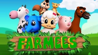 Animal nursery rhymes | Kids songs | Preschool videos for children by Farmees