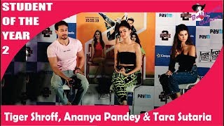 Press Conference With Tiger Shroff, Ananya Pandey & Tara Sutaria In Cinepolis