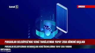 Pursaklar Belediyesi'nde Vergi Tahsilatında Yapay Zeka Dönemi Başladı