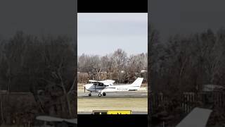 Stuck The Landing #aviation #flying #privatepilot #cessna172