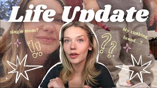 It's been a while... (life update, single motherhood, STEELE)