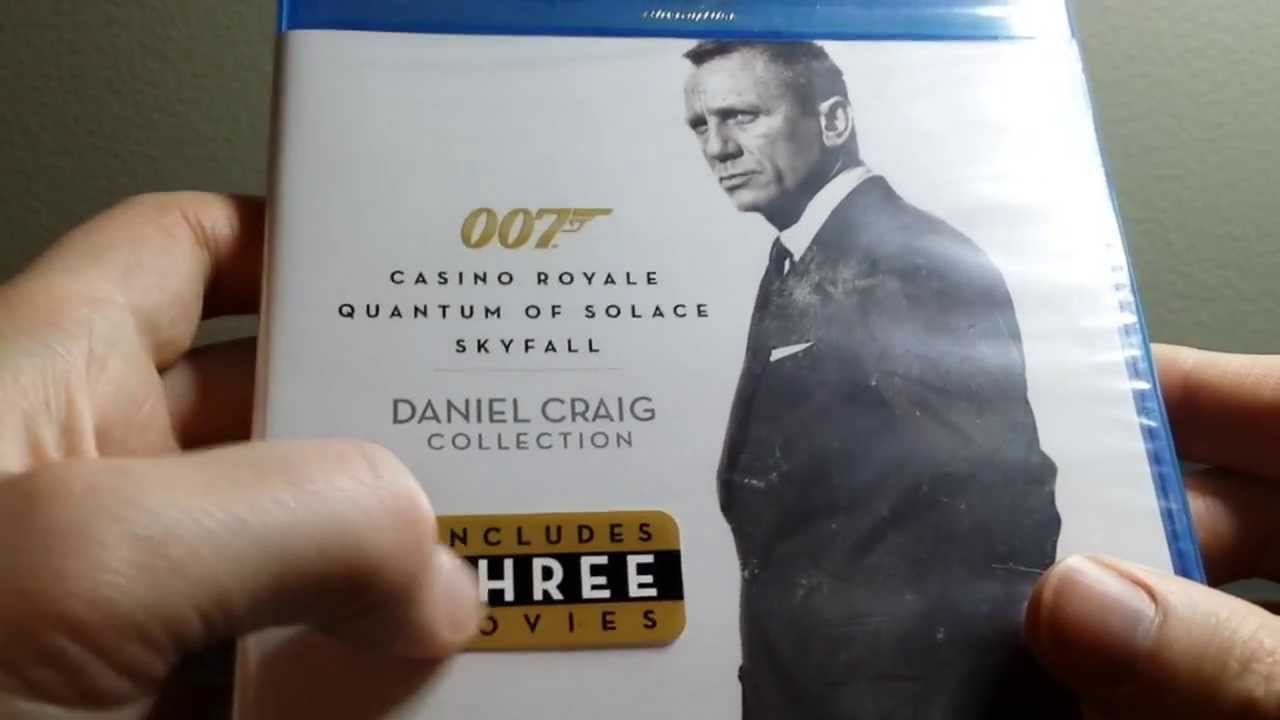 James Bond 007: Daniel Craig Collection Blu-ray Unboxing - YouTube