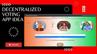 Decentralized Voting Application Idea | Blockchain | WEB 3.0 | Ethereum | React js | Truffle