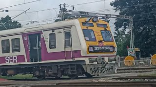 [SINGLE PHASE v/s 3 PHASE ERODYNAMIC ALSTOM EMU] BRAND NEW ALSTOM EMU RAKE RUNNING AT 120 KMPH#train