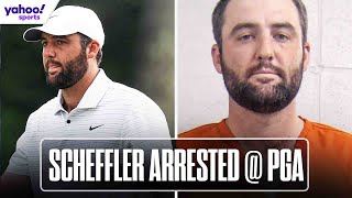 Scottie Scheffler ARRESTED, released at PGA Championship | Yahoo Sports