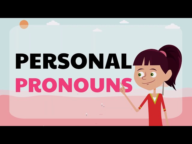Grammar Tutorial Personal Pronouns English Esl Video Lessons