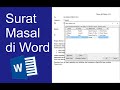 Cara Membuat surat masal di Word - Mail Merge