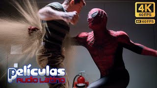 Spider-Man 3 (2007)  - Hombre Araña vs Hombre Arena-  Escena - Película HD 4K 60fps