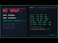 Python Port Scanner From Scratch — No Nmap, Just Sockets