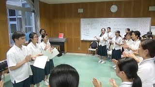 高校生が韓国語で「おはら節」　韓国で披露へ