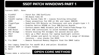 Easiest SSDT Patching for Windows [ Hackintosh Open Core] Part 1